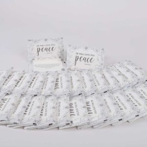 Tissue Packs – He Will Give You Peace – Pack of 30