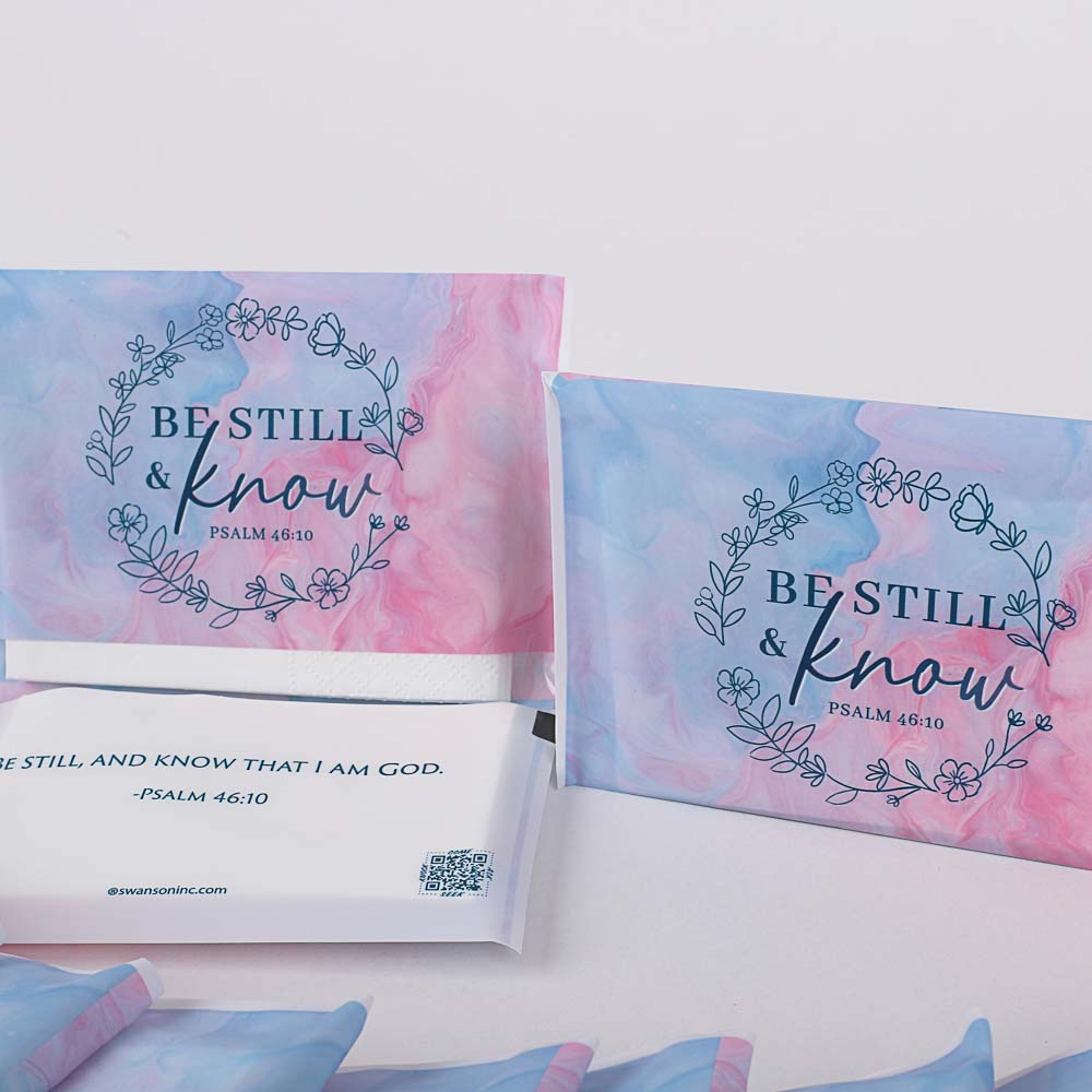 Tissue Packs - Be Still & Know - Pack of 30 - Image 3