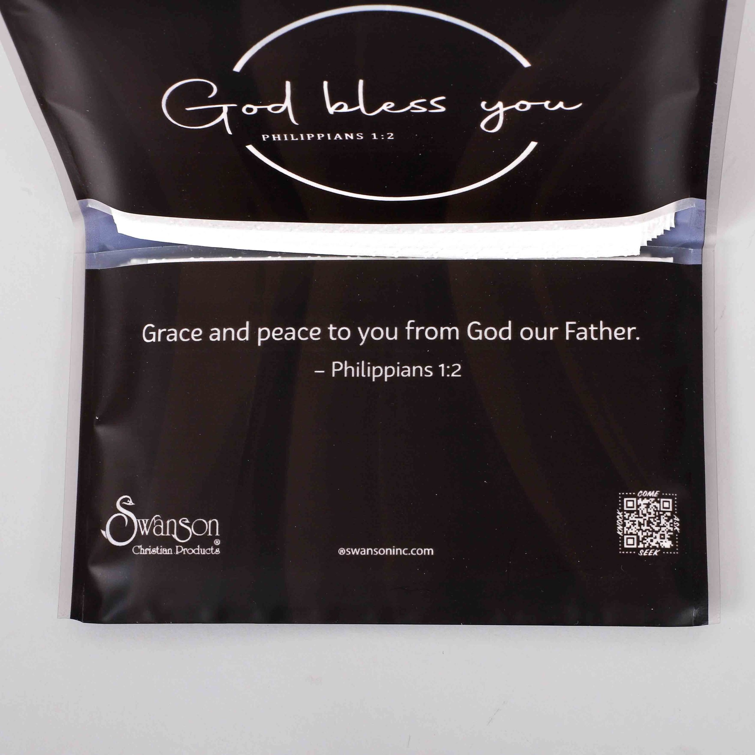 Tissue - God Bless You - Dark Grey - Pk12 - Image 6