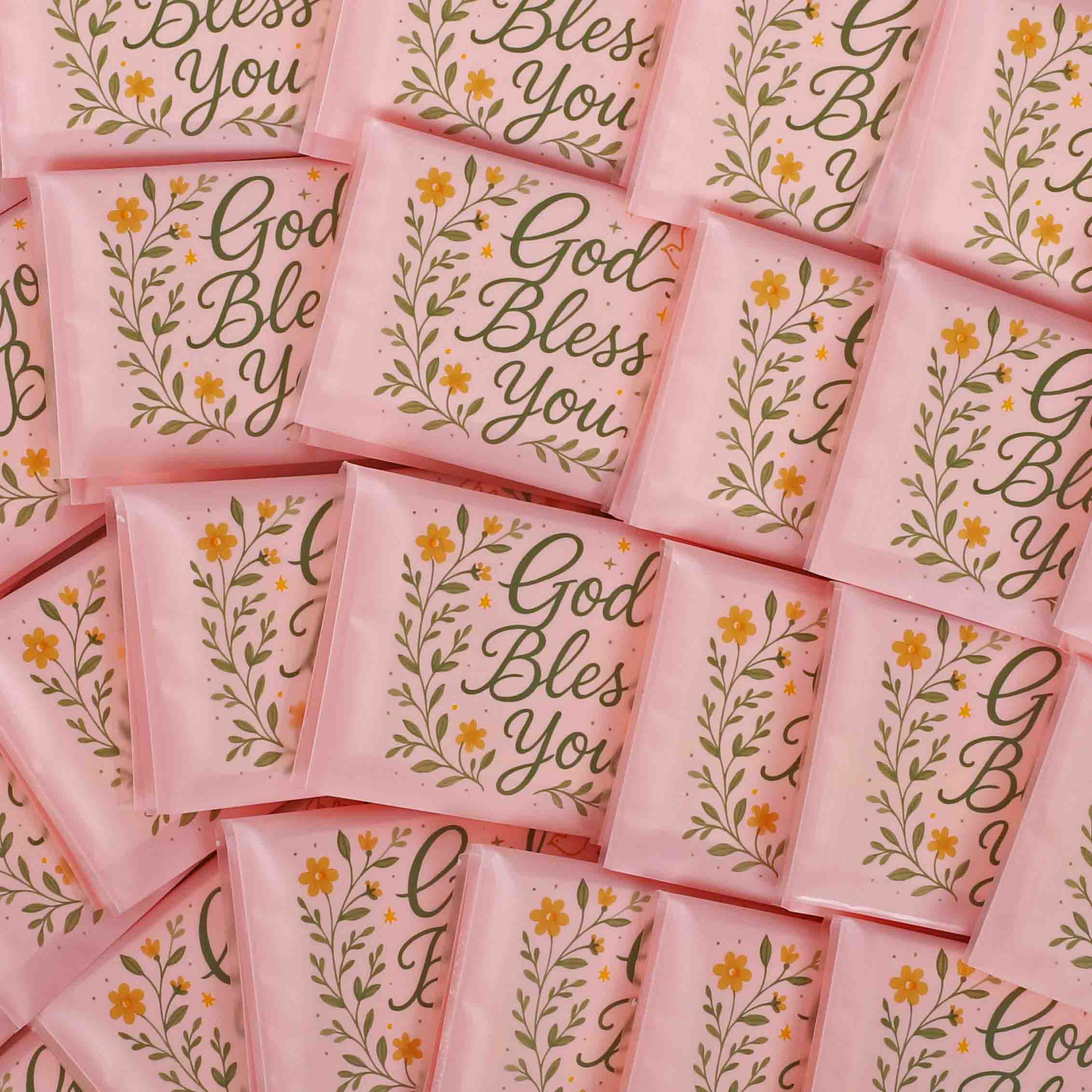 Tissue - God Bless You - Dove & Cross - Pk12 - Image 3