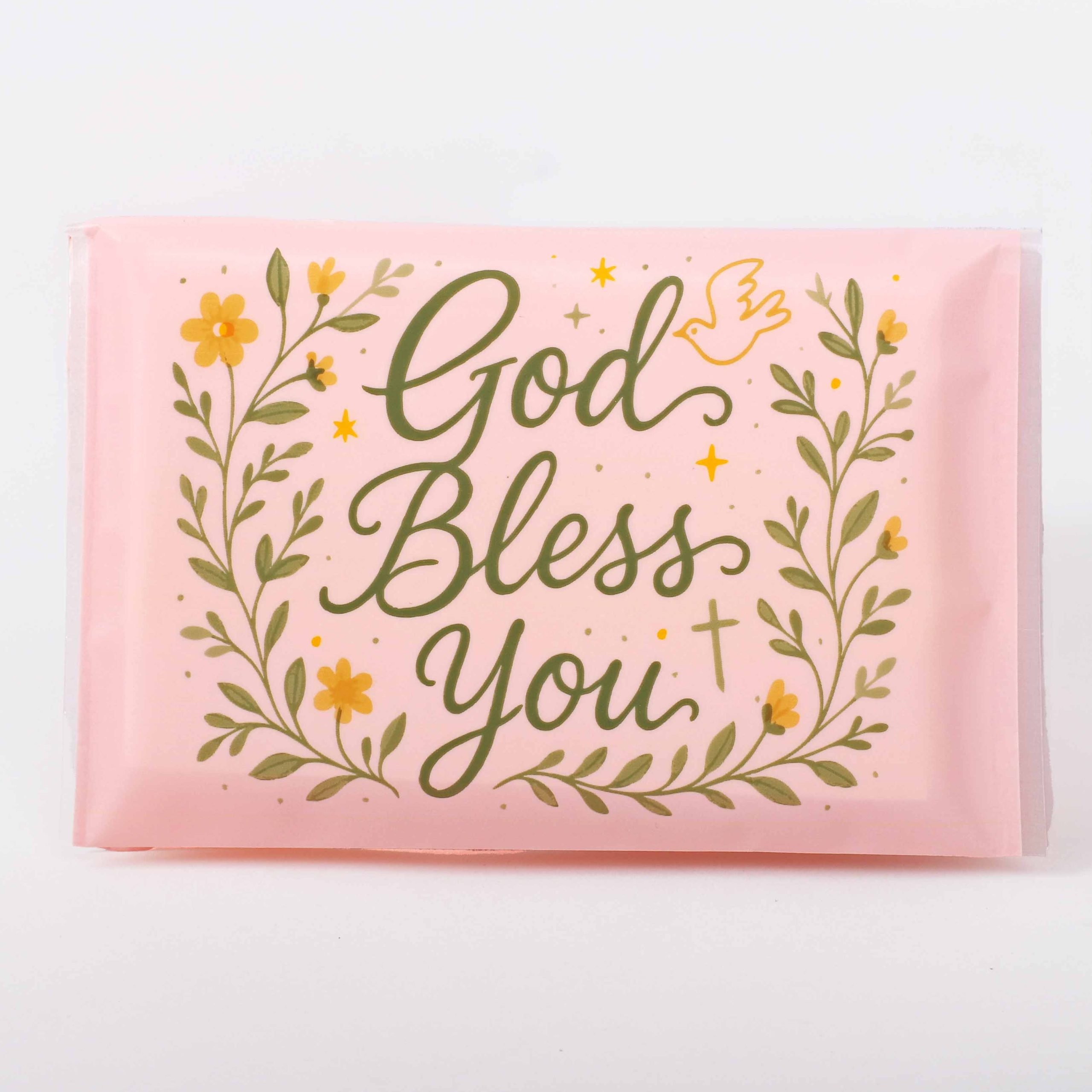 Tissue - God Bless You - Dove & Cross - Pk12 - Image 5