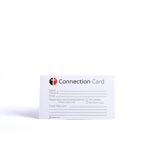 Connect Visitor Card- Matthew Cross- Swanson Christian Products