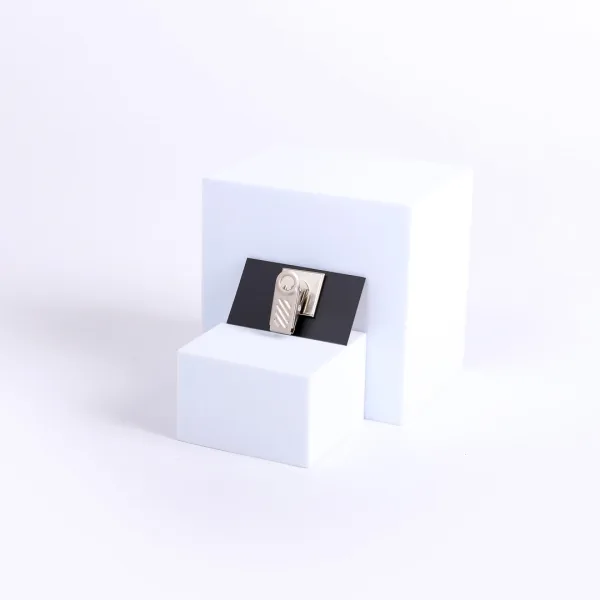 Badge Engraved Greeter Gold Clip- Swanson Christian Products