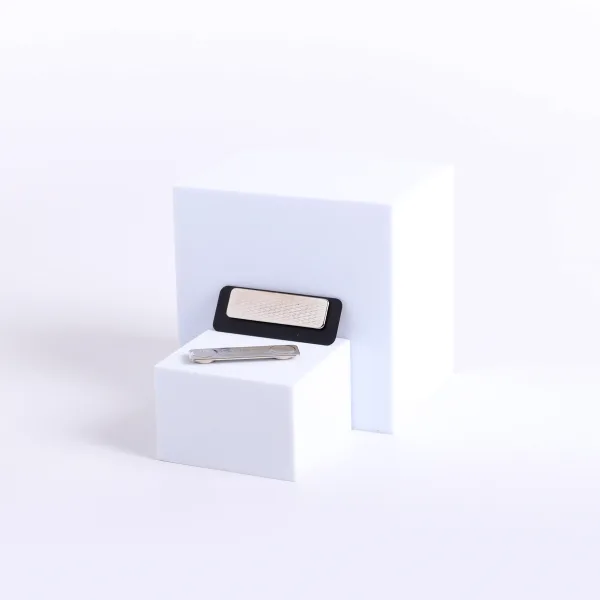 Badge Engraved Contemporary Volunteer Gold Magnet- Swanson Christian Products