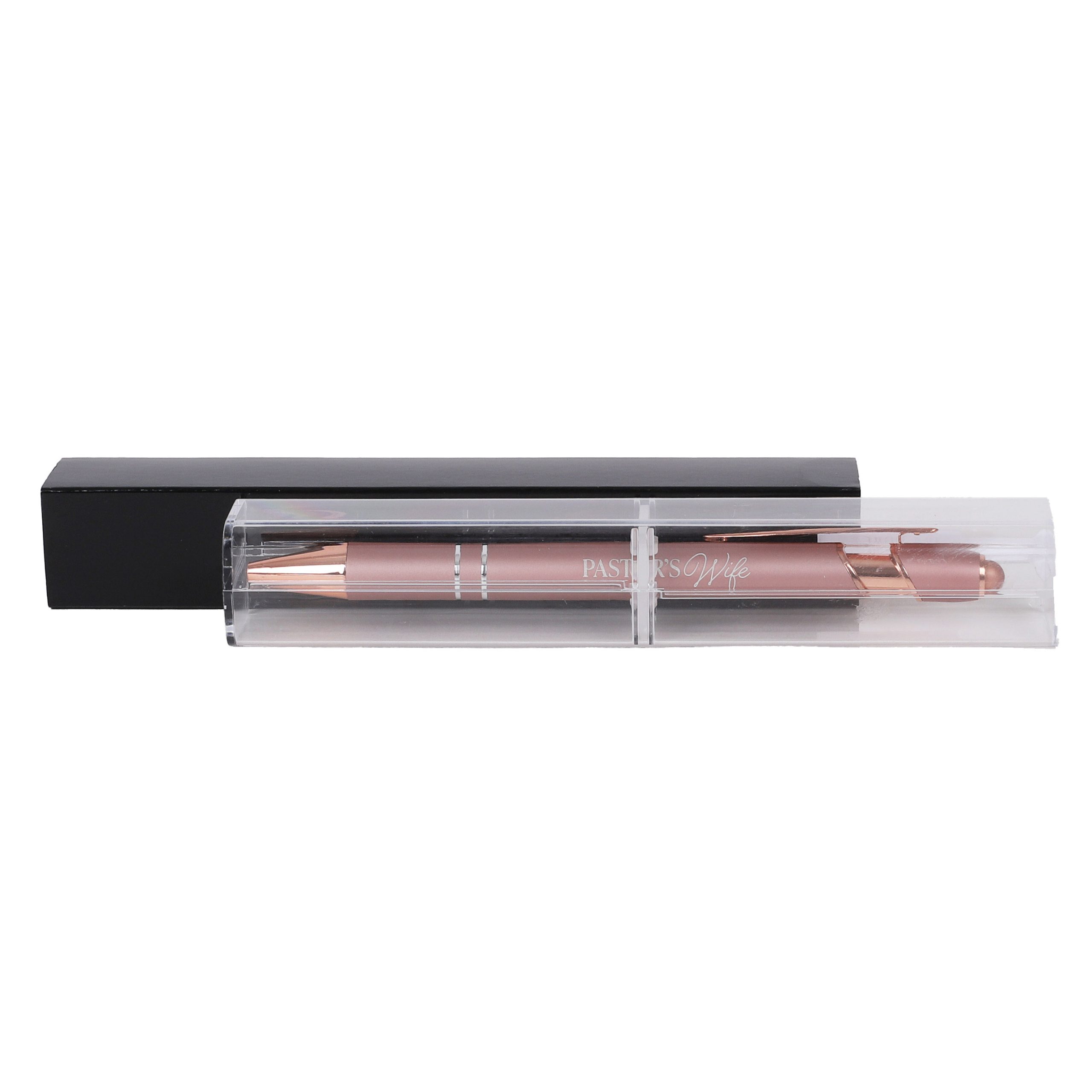 Gift Pen - Pastor's Wife - Rose Gold - Soft Touch - Image 9