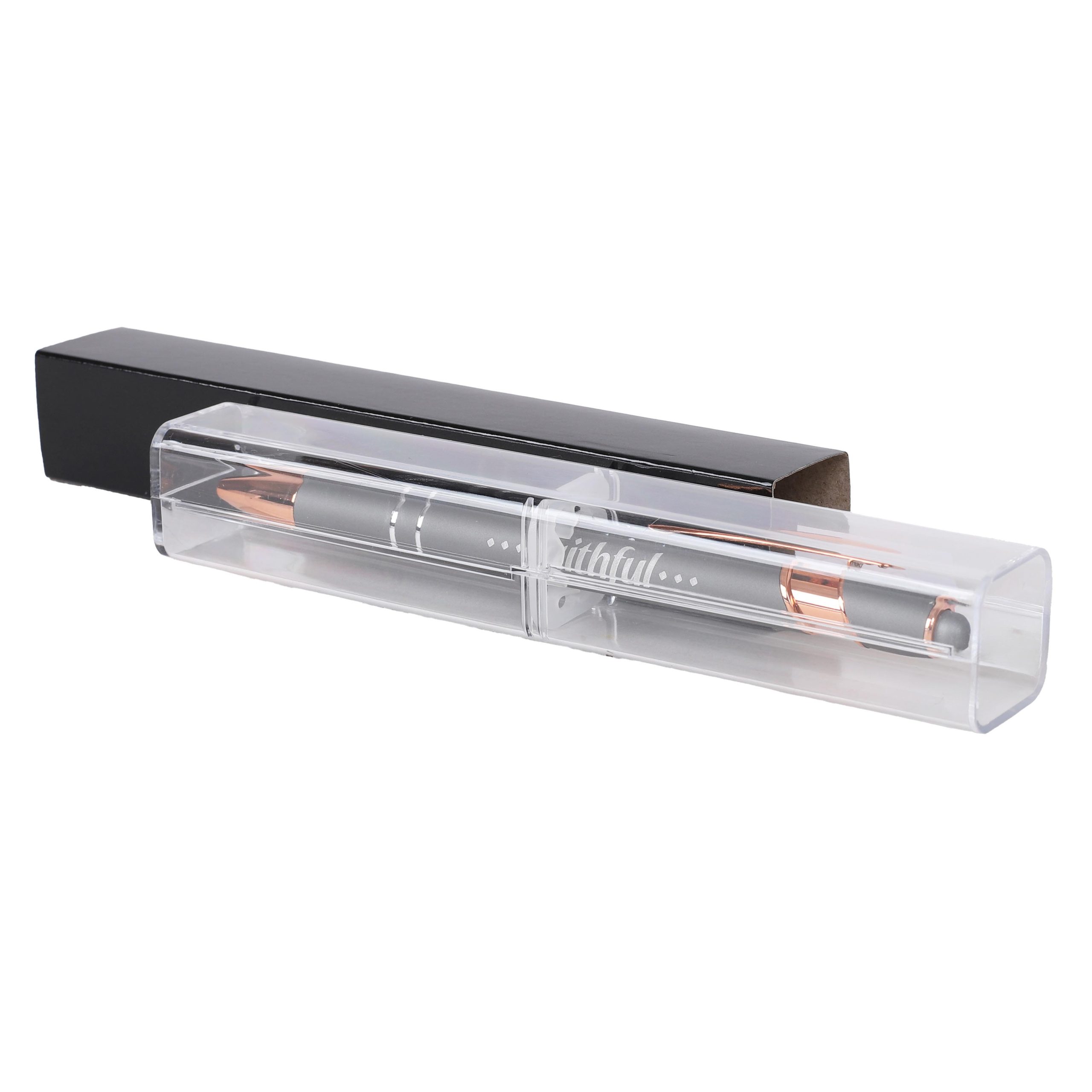 Gift Pen - Faithful - Grey - Soft Touch - Image 5