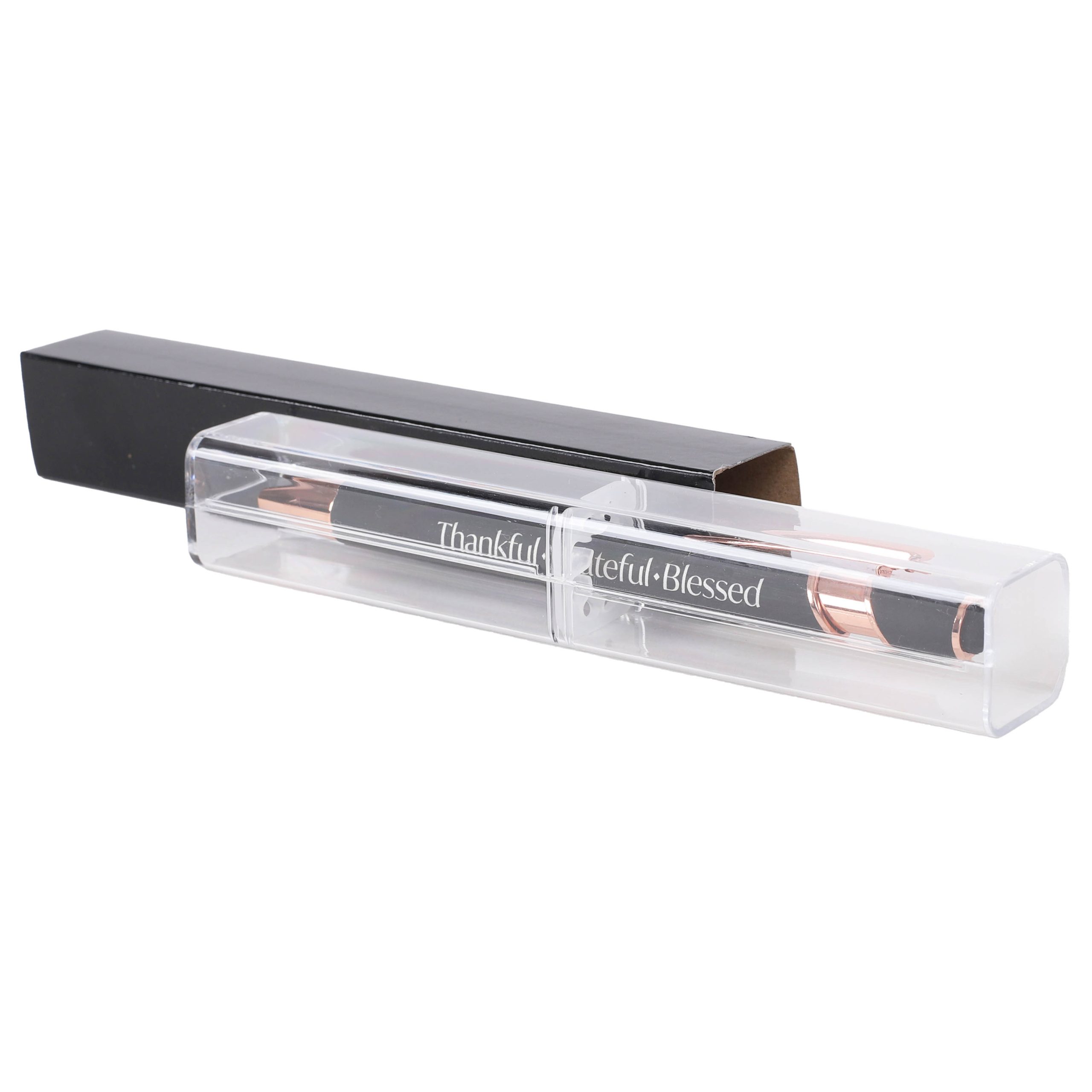 Gift Pen - Engraved Thankful - Black - Stylus Tip - Image 5