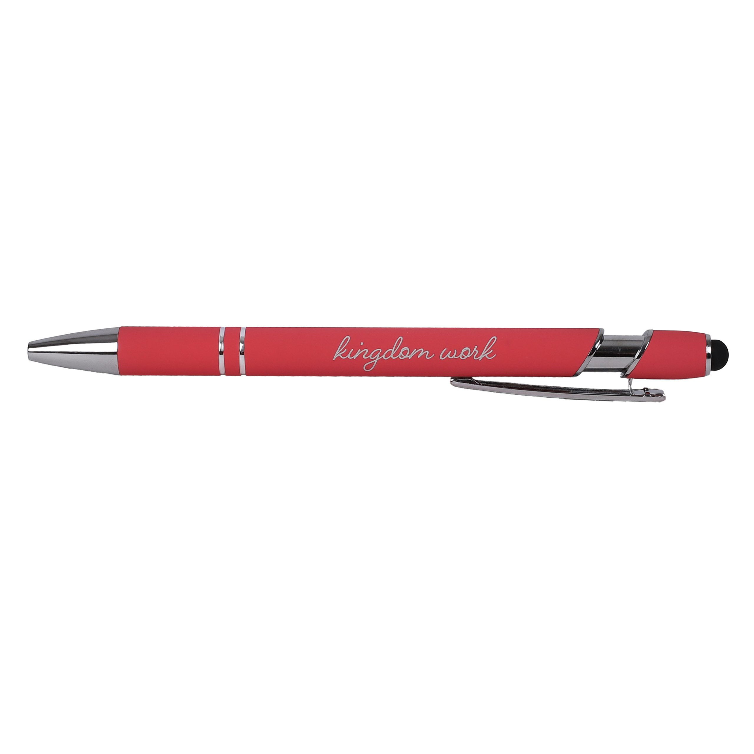 Gift Pen Soft Touch Motherhood Kingdom Work Coral - Image 7