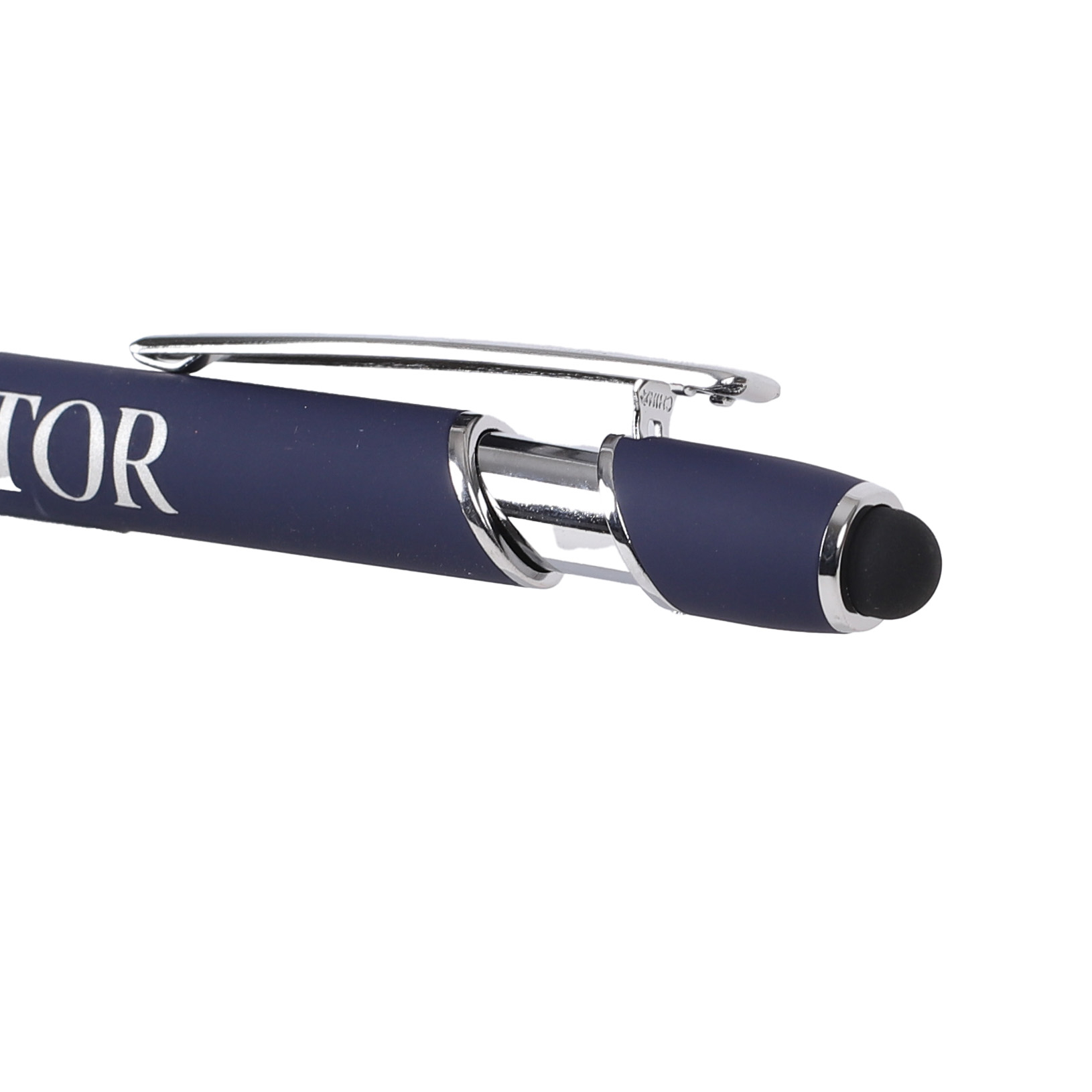 Gift Pen - Pastor - Navy - Stylus Tip - Image 2