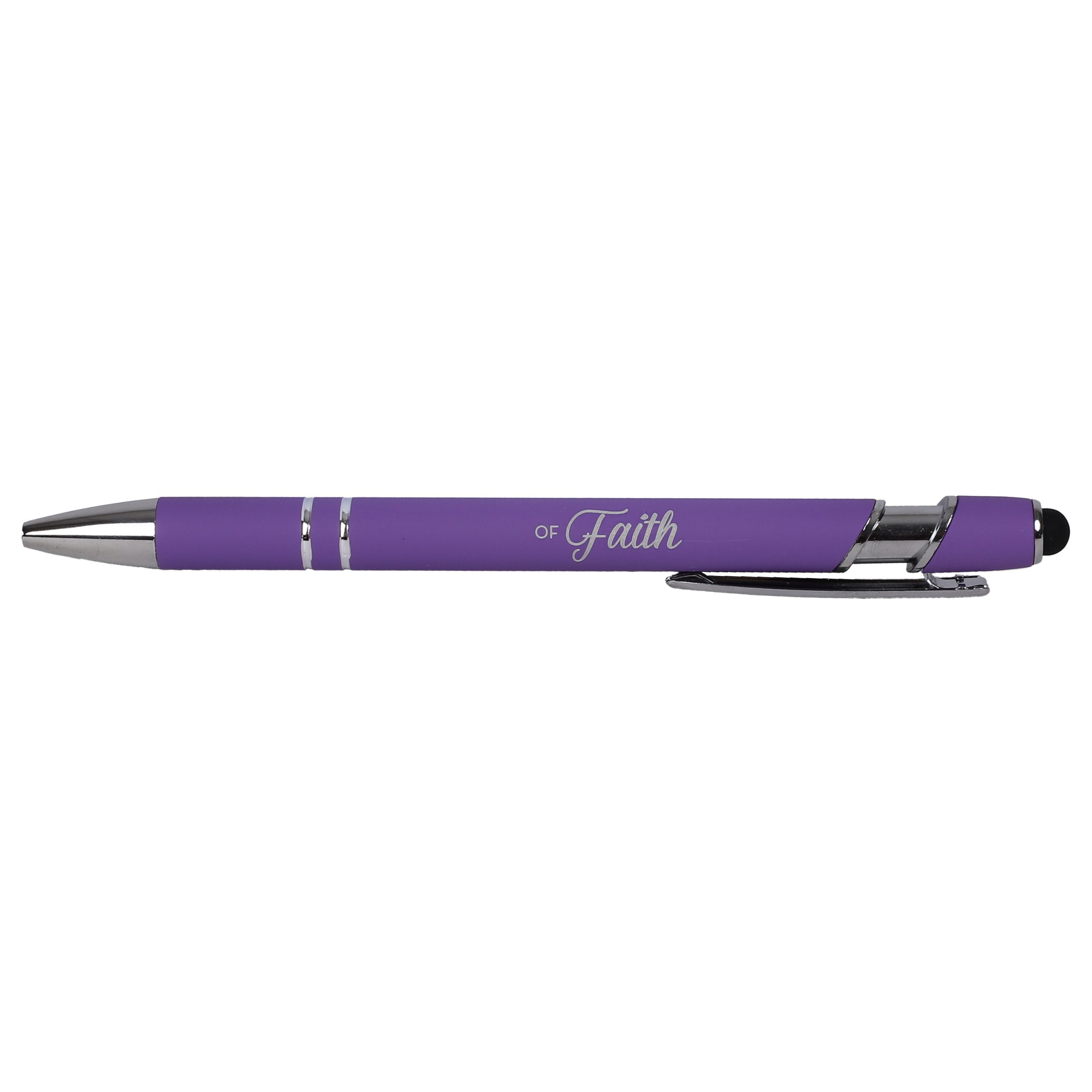 Gift Pen Soft Touch Woman of Faith Lavender - Image 4