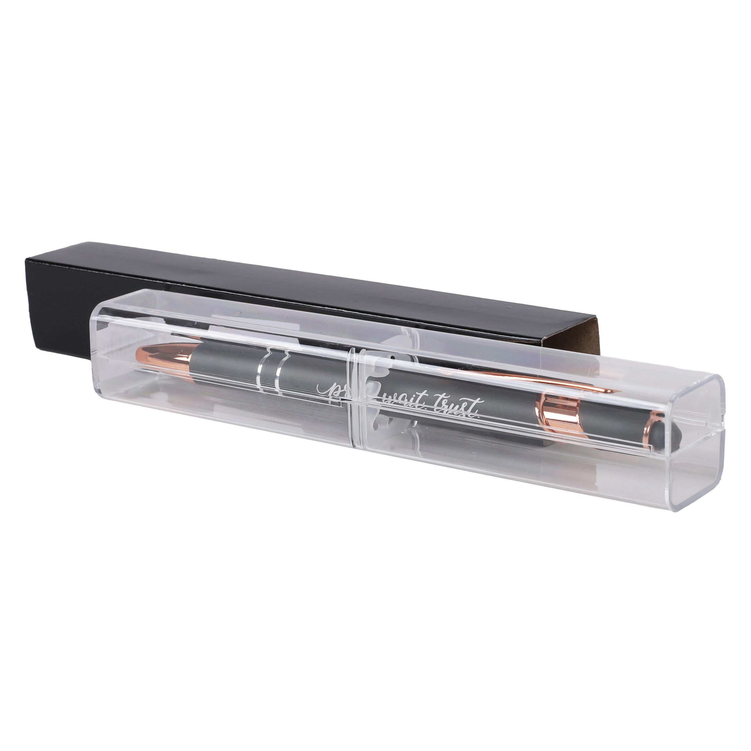 Gift Pen - Pray Wait Trust - Gun Metal - Stylus Tip - Image 5