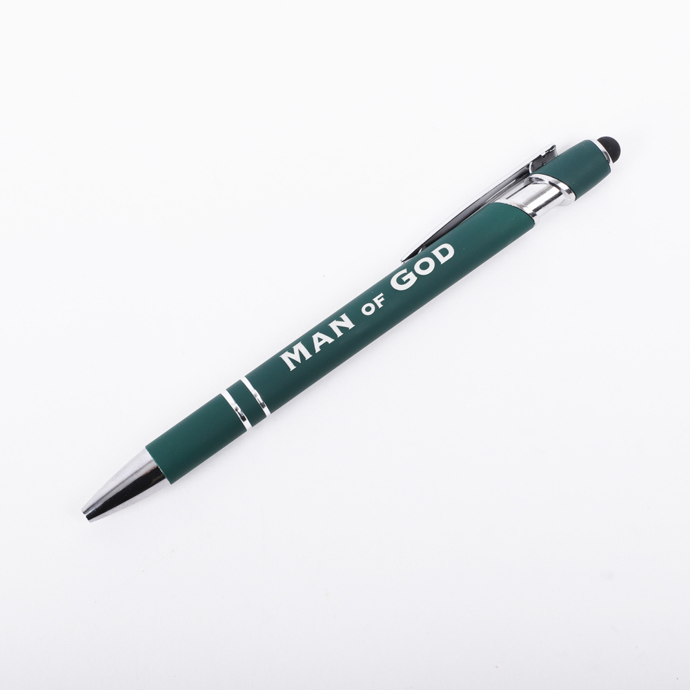 Gift Pen Soft Touch Man of God Green - Image 2