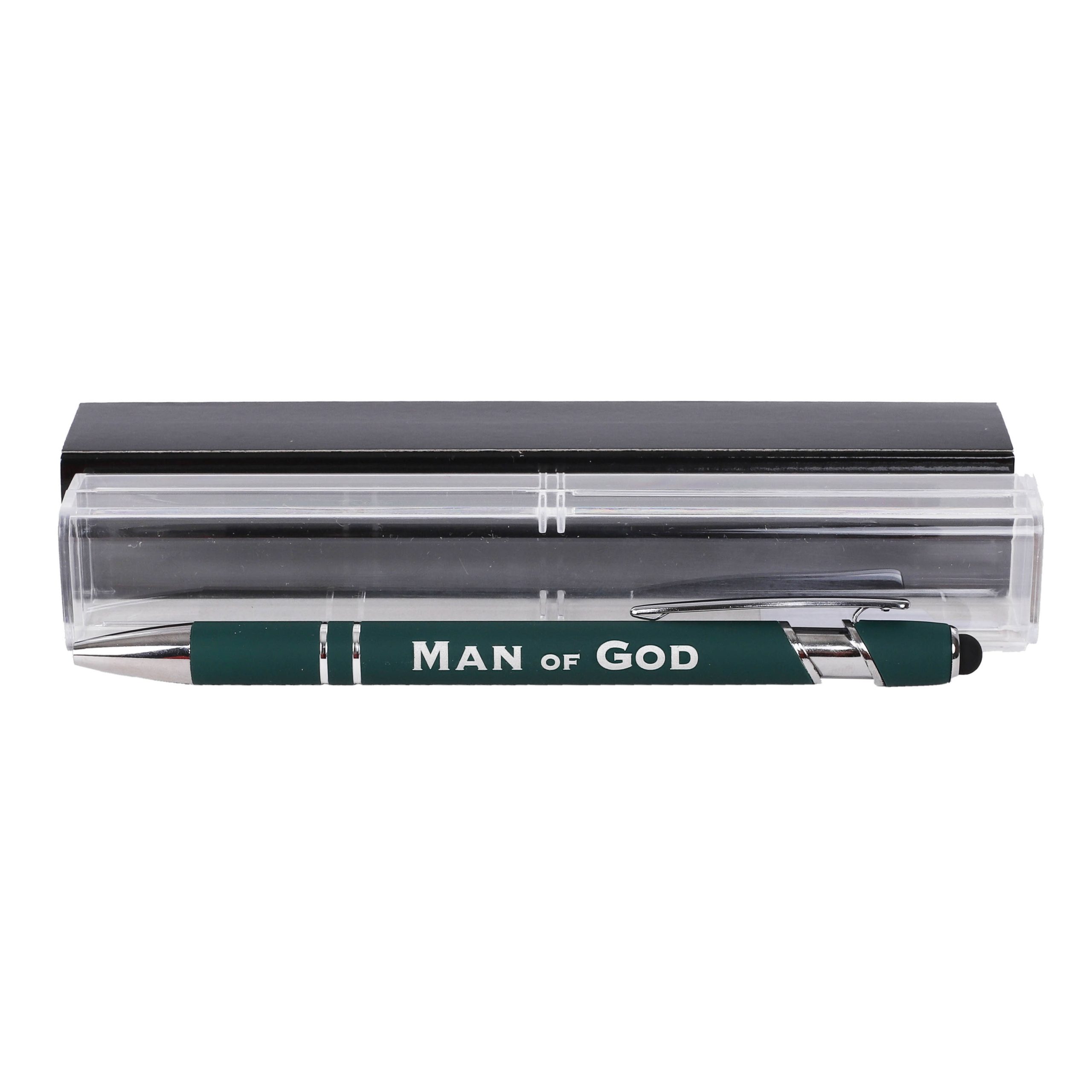 Gift Pen Soft Touch Man of God Green - Image 7