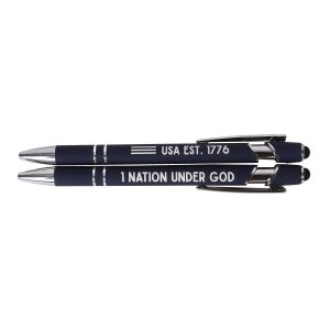 Gift Pen Soft Touch Usa Est 1776