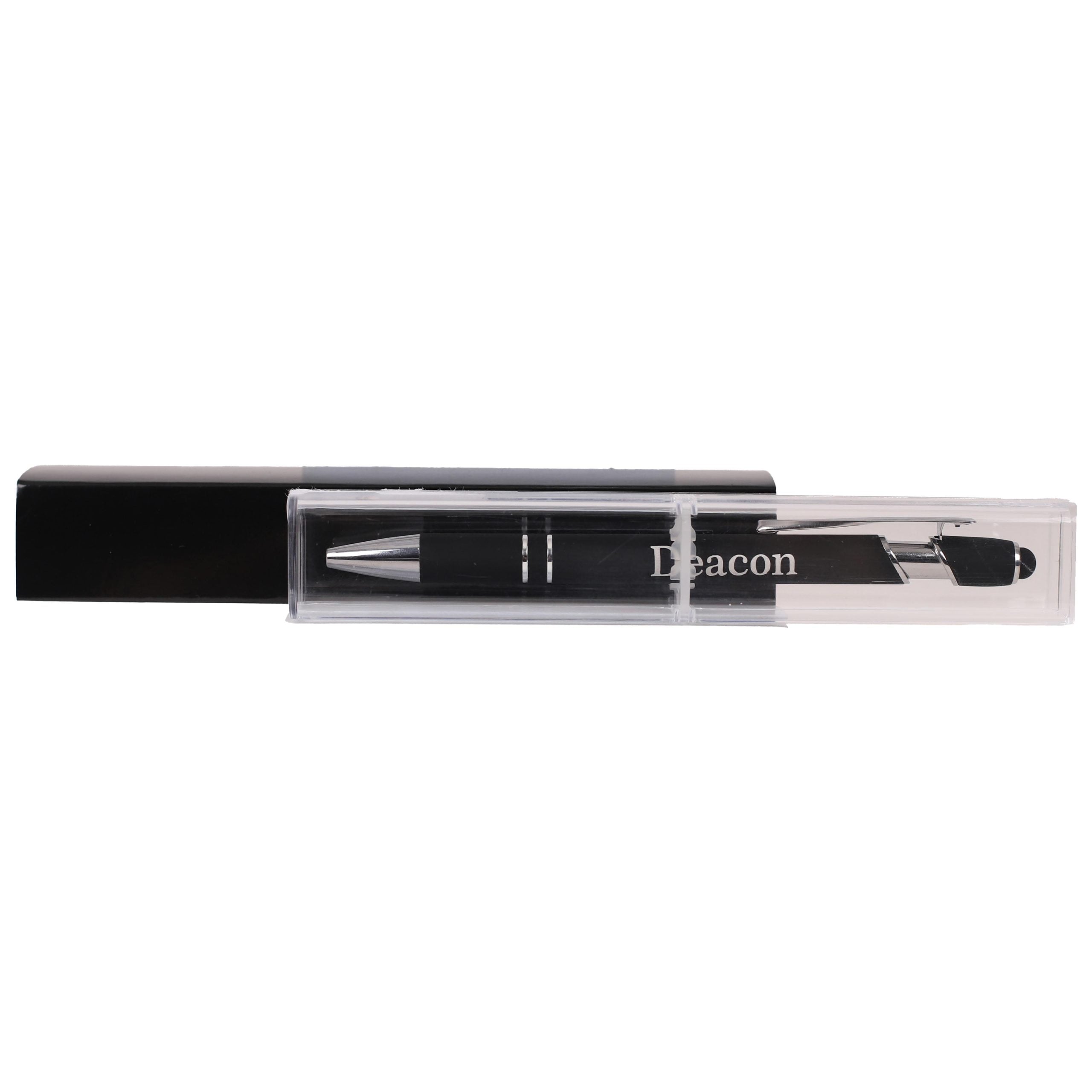 Deacon Pen - Black Soft Touch Ballpoint and Stylus - Image 5