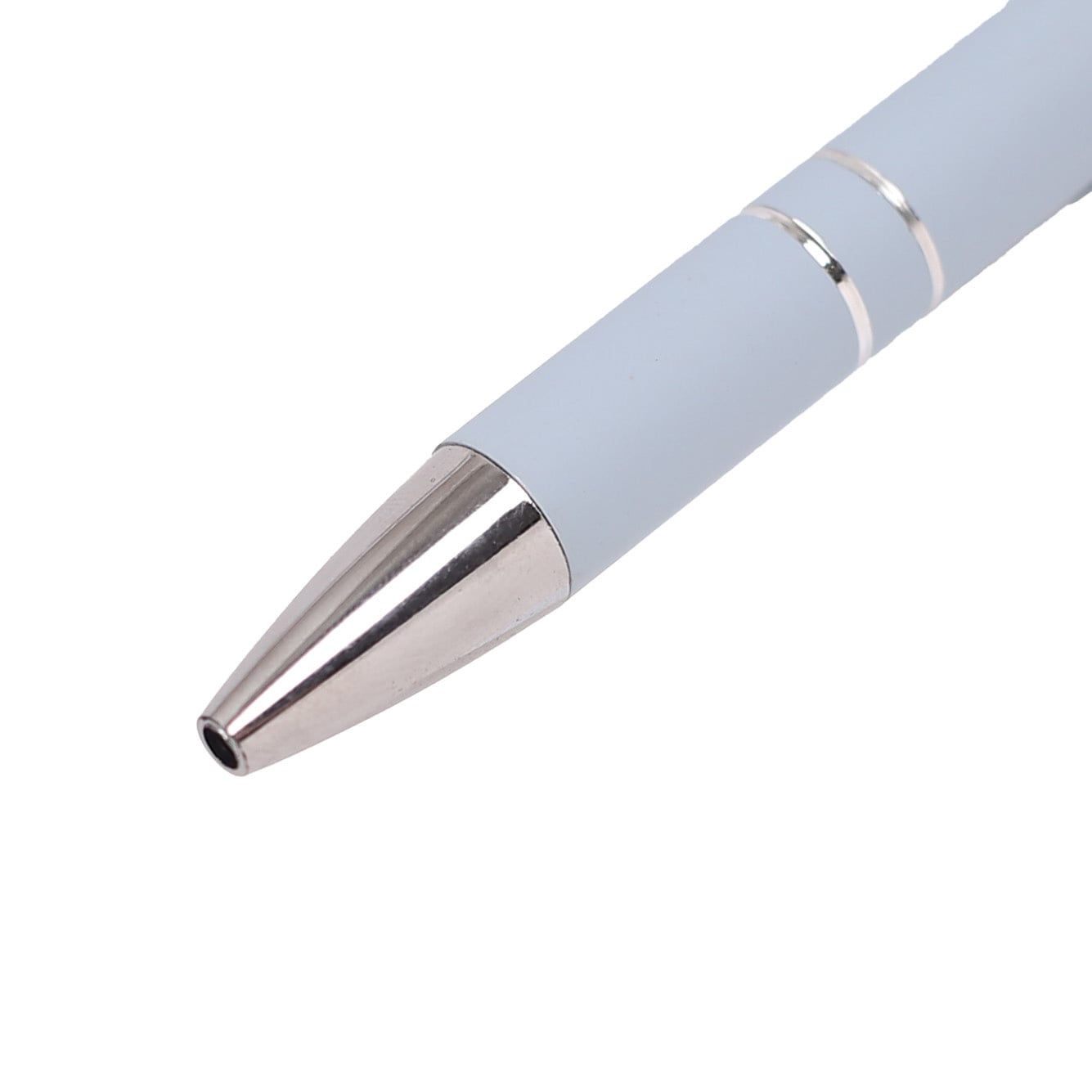 Blessed Quill Pen - Luke 1:45 Baby Blue Soft Touch with Stylus - Image 4