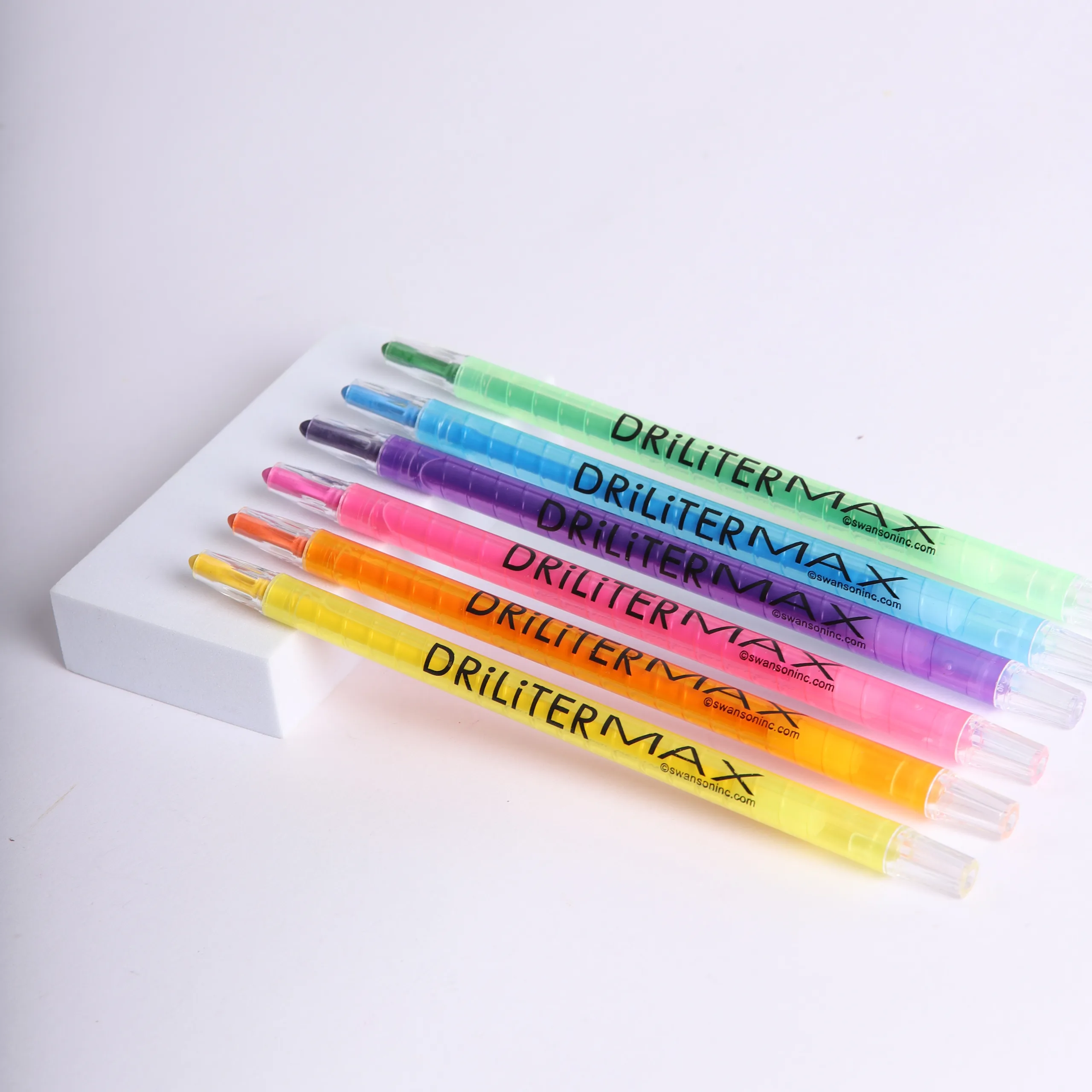 Driliter Max Highlighters Display Multicolors 48Ct
