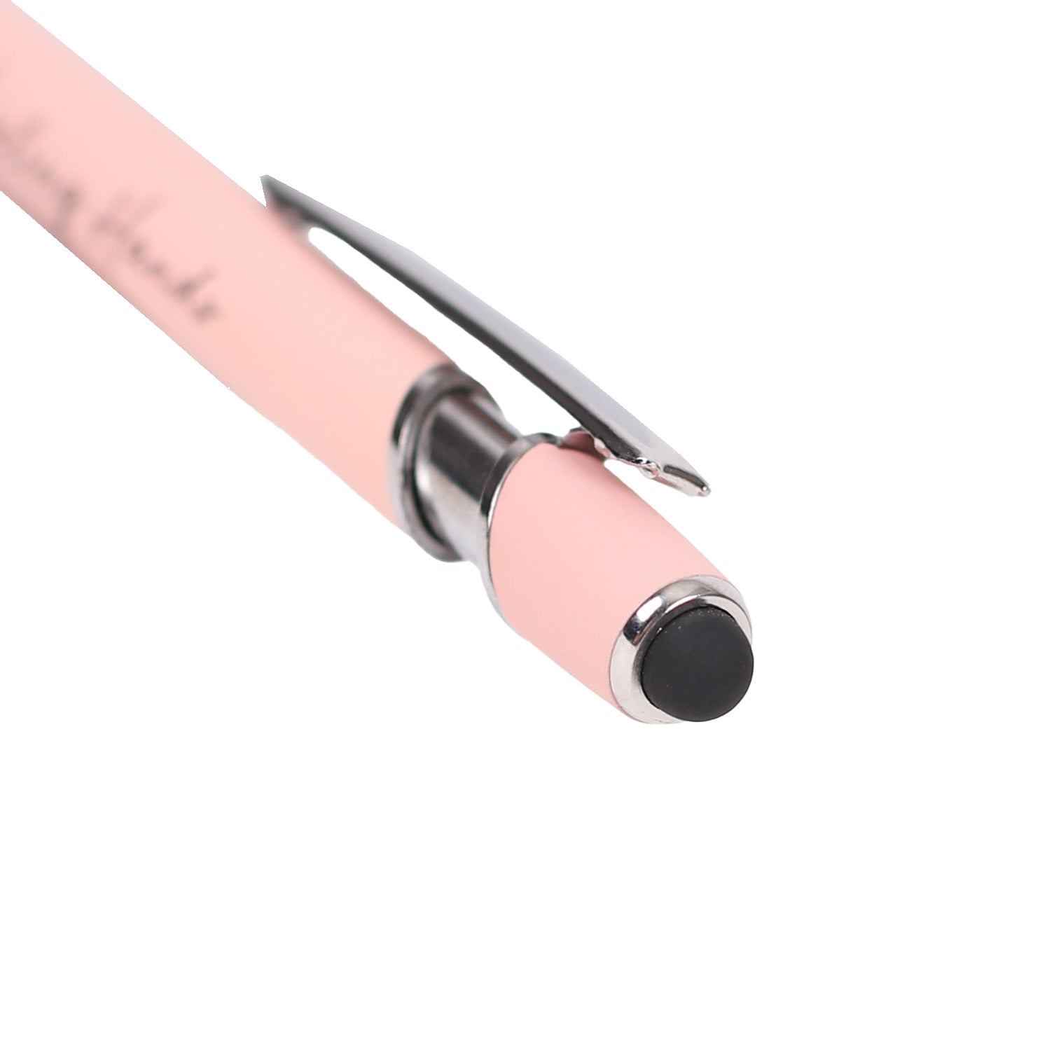 Healing Hands Pen - Jeremiah 17:14 Blush Soft Touch with Stylus - Image 5