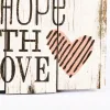Wall Decor Wood Slat Grace Peace Mercy- Swanson Christian Products