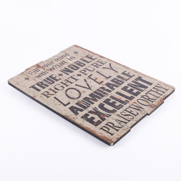 Wall Decor - Wood Slat - Fill Your Mind | Swanson Christian Products