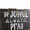 wall decor with Christian quotes