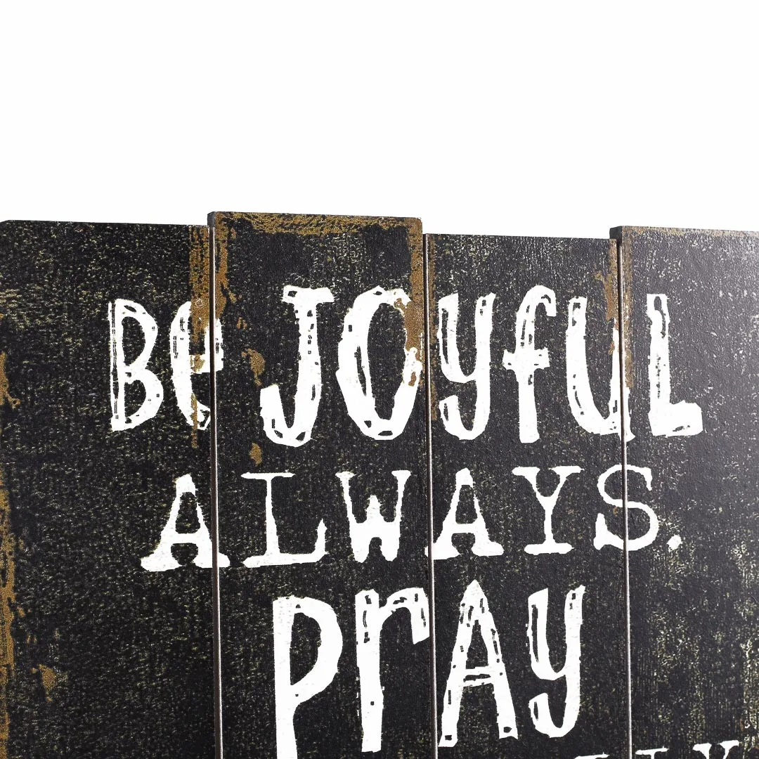 wall decor with Christian quotes