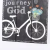 Wall Decor - Wood Slat - Life Is A Beautiful Journey - 12 x 16 | Swanson Christian Products