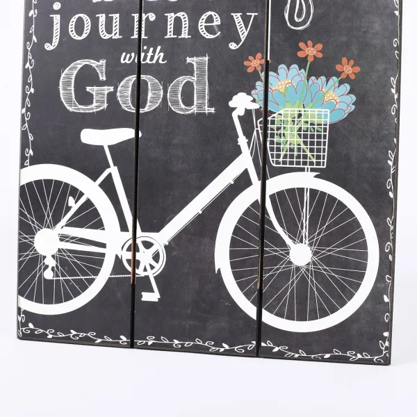 Wall Decor - Wood Slat - Life Is A Beautiful Journey - 12 x 16 | Swanson Christian Products