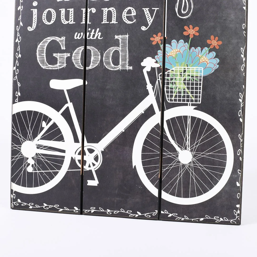 Wall Decor - Wood Slat - Life Is A Beautiful Journey - 12 x 16 | Swanson Christian Products