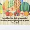 Sign Corrugated Metal Enjoy Fruit Of Your Labor- Swanson Christian Products