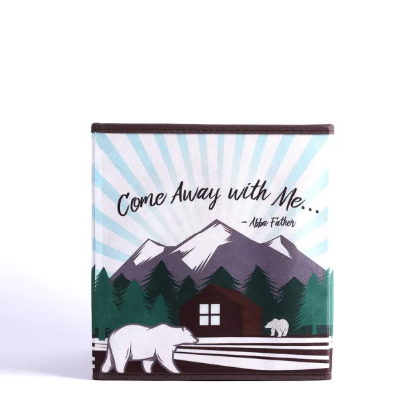 Collapsible Storage Box - Come Away With Me | Swanson Christian Products