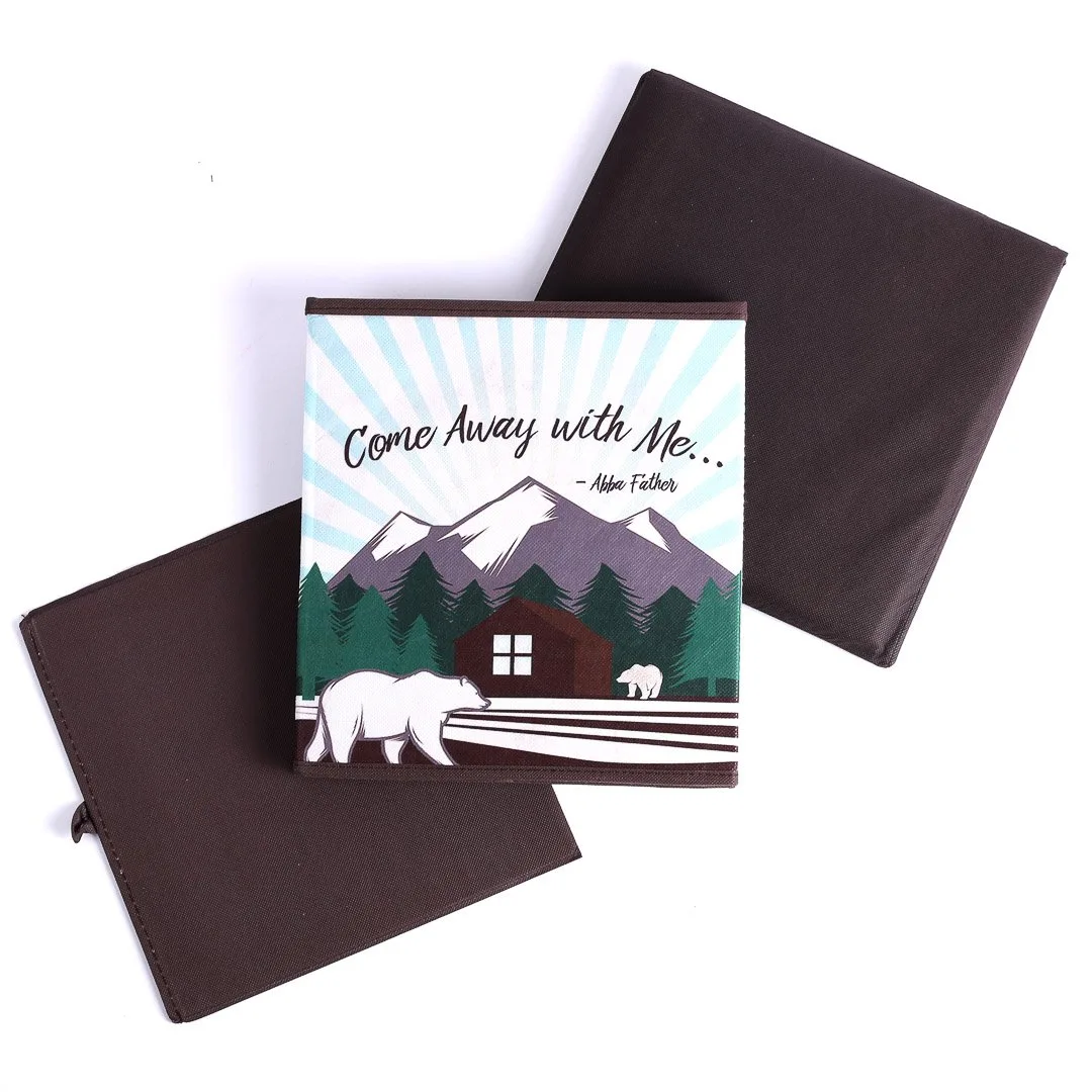 Collapsible Storage Box - Come Away With Me | Swanson Christian Products