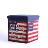 Collapsible Storage Box God Bless America- Swanson Christian Products