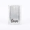Wall Decor Corrugated Tin Love - Swanson Christian Products