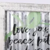 Wall Decor Corrugated Tin Fruit Of The Spirit- Swanson Christian Products