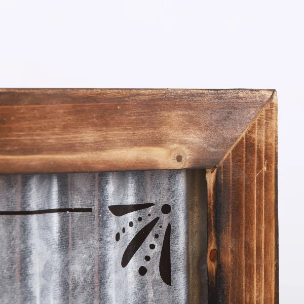 Wall Decor Corrugated Tin Thy Will Be Done 20x8x.5 | Swanson Christian Products