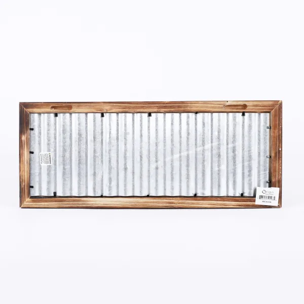 Wall Decor Corrugated Tin Thy Will Be Done 20x8x.5 | Swanson Christian Products