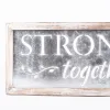 Wall Decor Tin - Stronger Together - 30x11.75x.5 | Swanson Christian Products