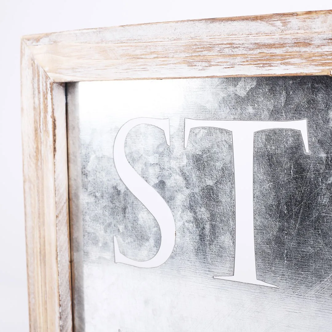 Wall Decor Tin - Stronger Together - 30x11.75x.5 | Swanson Christian Products