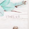 Hanging Wooden Wall Sign - Live Simply | Swanson Chrisian Products