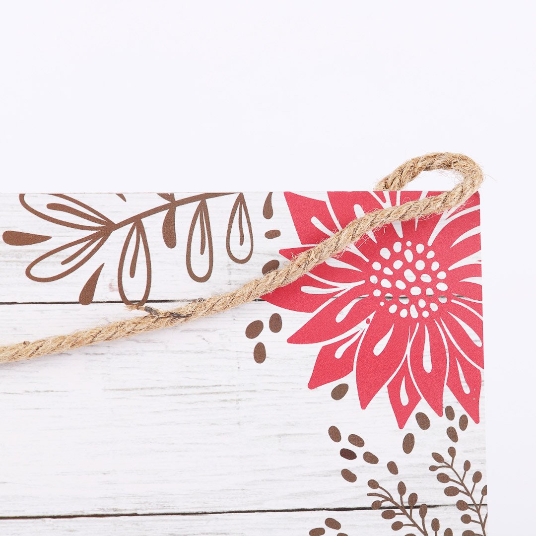 Wooden Wall Decor - Rope Hanger - My Home | Swanson Christian Products