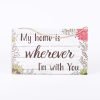 Wooden Wall Decor - Rope Hanger - My Home | Swanson Christian Products