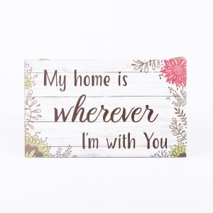 Wooden Wall Decor – Rope Hanger –  My Home