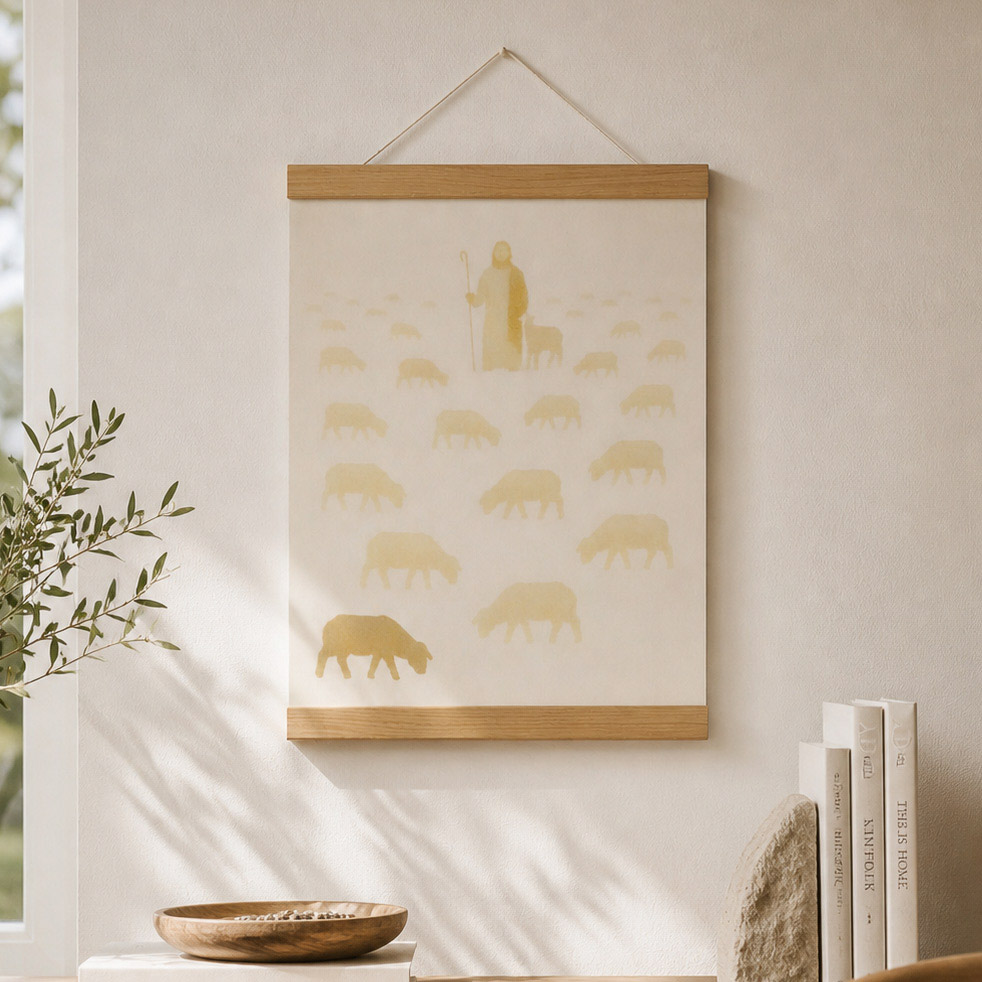 I Was Found - Good Shepherd Canvas Wall Art