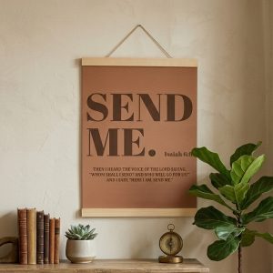 Send Me – Christian Canvas Wall Art – Isaiah 6:8