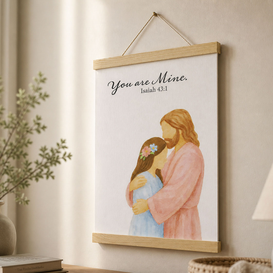 You Are Mine - Christian Canvas Wall Art - Image 5