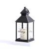Lantern Led Candle- Black- With you Always- Swanson Christian Products