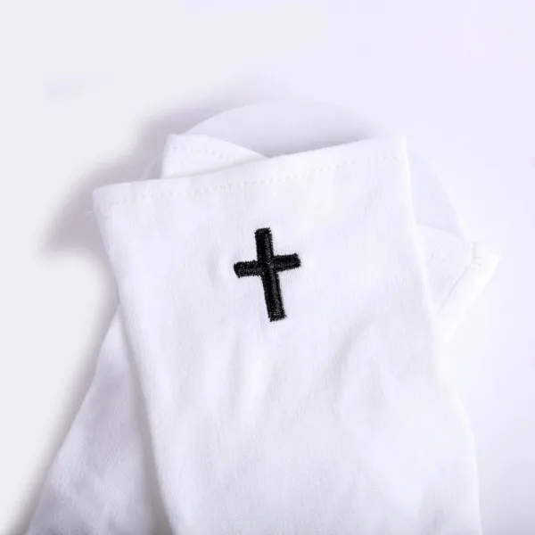 White Glove with Cross in Black- Swanson Christian Products
