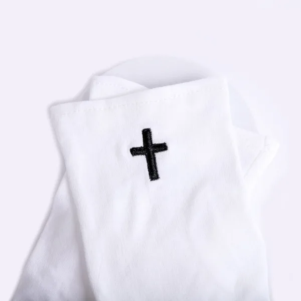 White Glove with Cross in Black- Swanson Christian Products