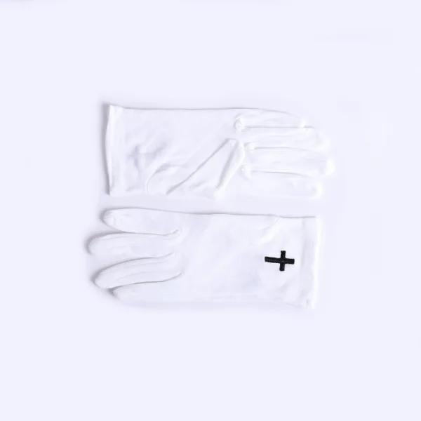 White Glove with Cross in Black- Swanson Christian Products